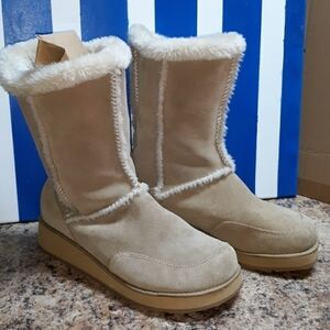 Roxy fur lined snow winter boots 8.5